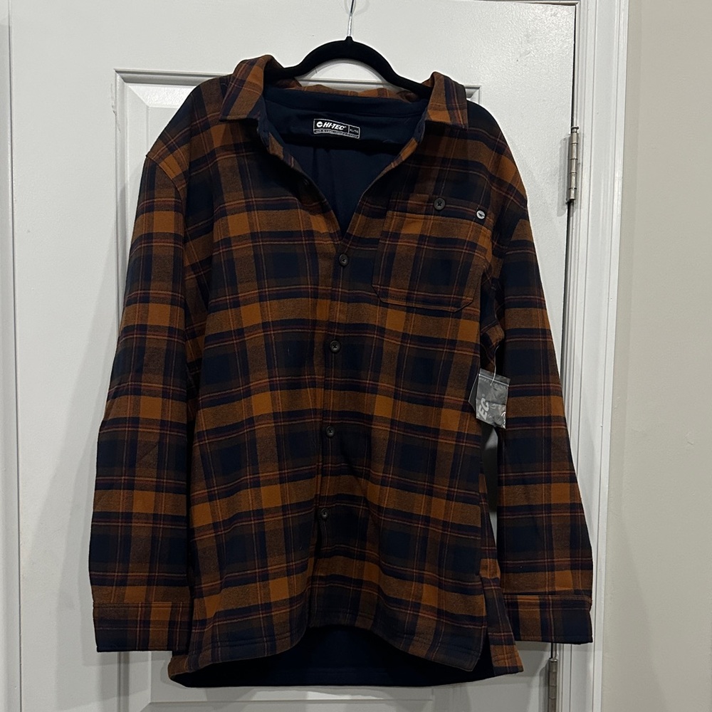 Lined flannel shirt Jacket